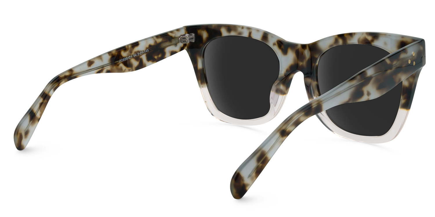 Tandy Rectangle Light-Tortoise Sunglasses4