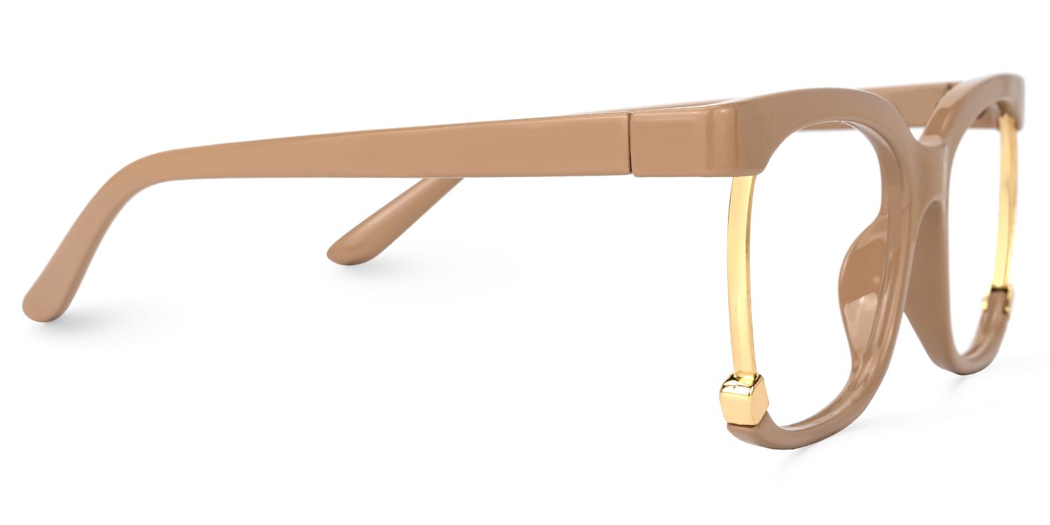 Obando Square Brown Glasses | ZEELOOL UK2