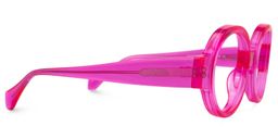 Dorrejo Round Bright-Pink Glasses2