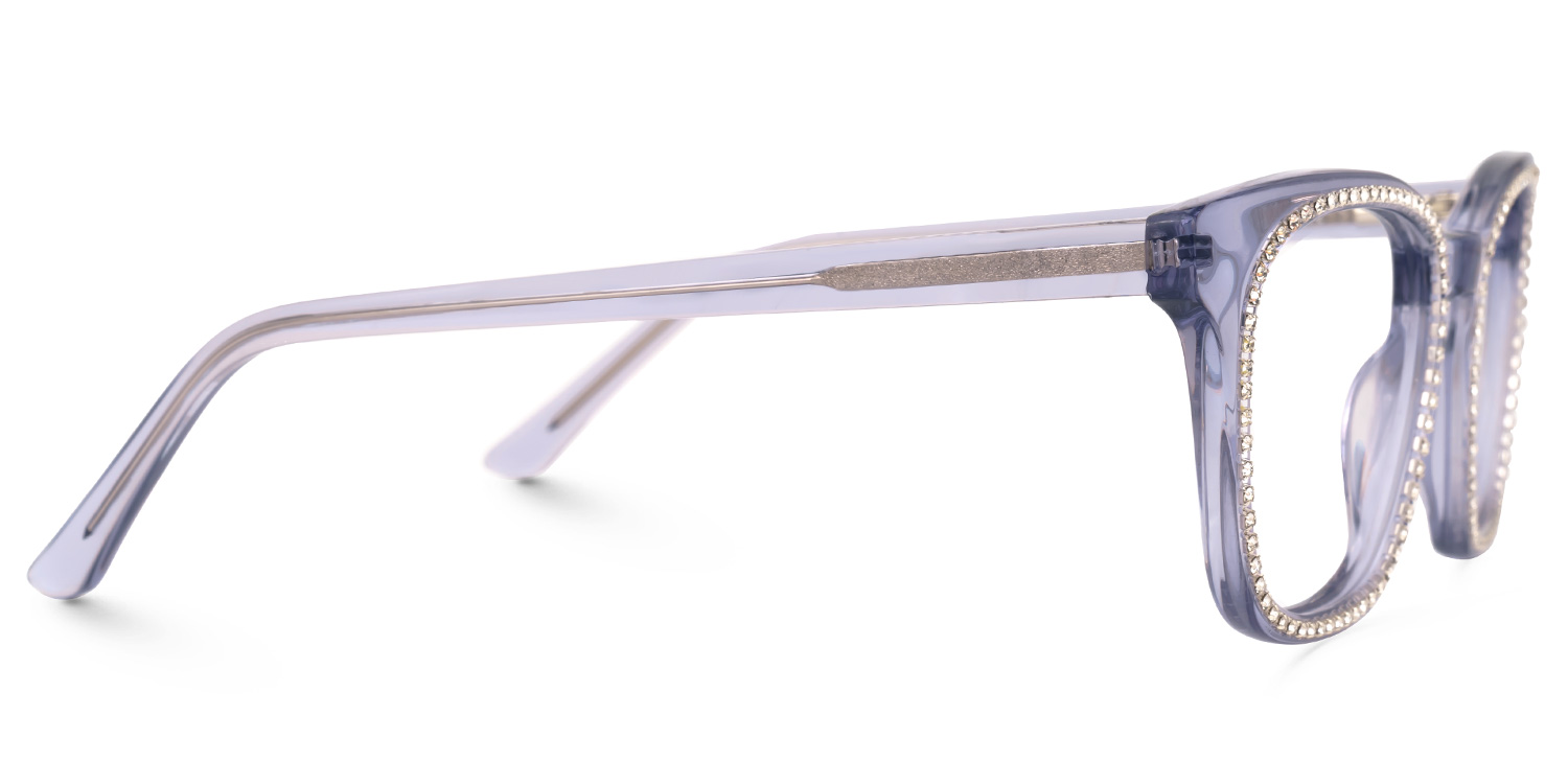 Ziva Square Purple Glasses2