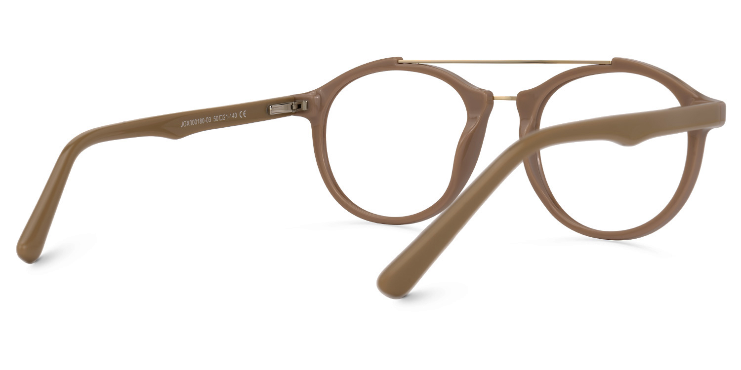 Lee Round Brown Glasses3