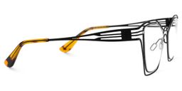 Barajas Cateye Black Glasses2