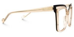 Twolla Square Beige Glasses2