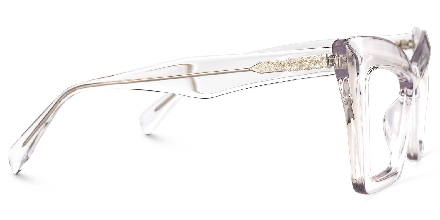 Boland Cateye Clear Glasses | ZEELOOL UK2