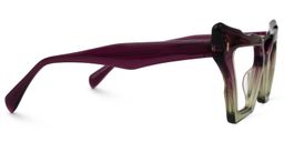 Jeralys Cateye Purple-Green Glasses2