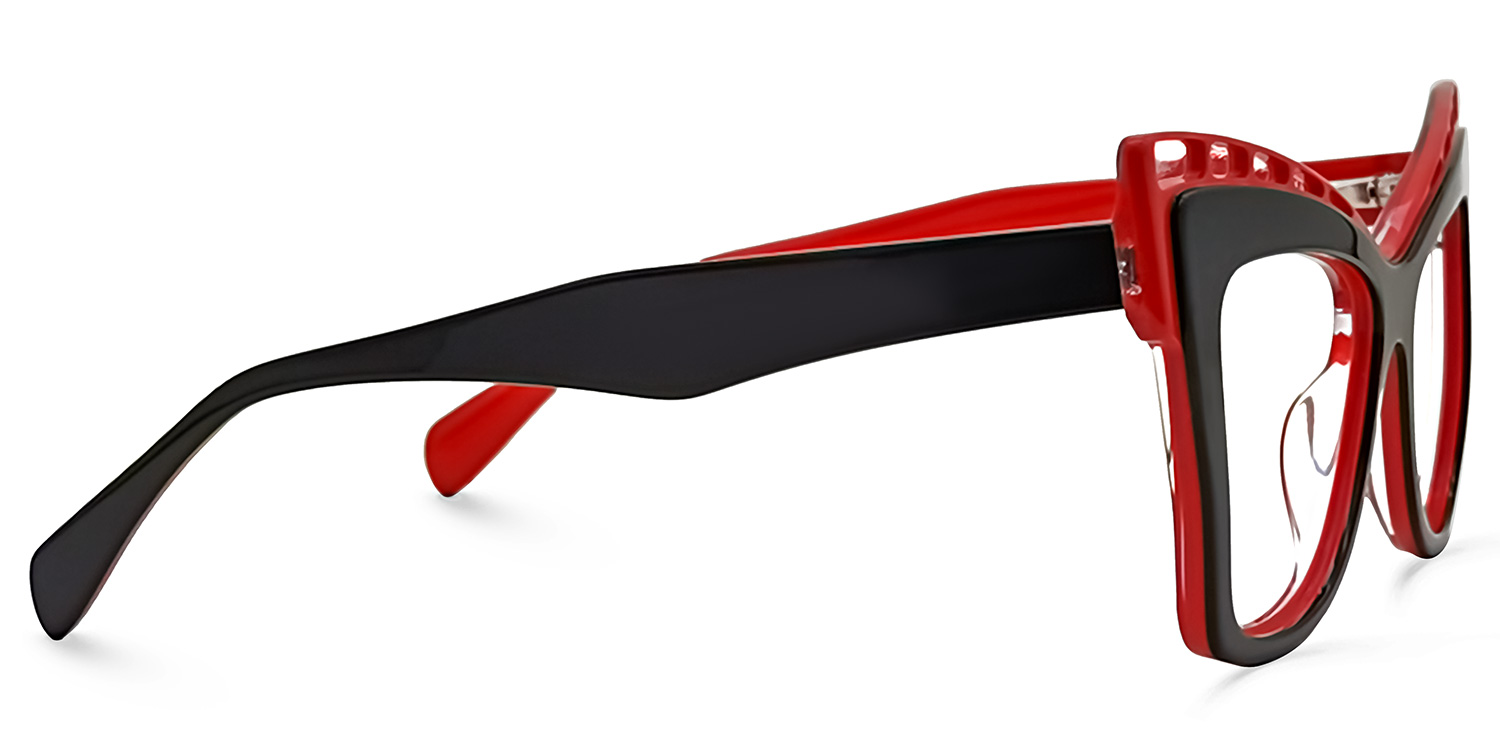 Abdoul Cateye Black Glasses | ZEELOOL UK2