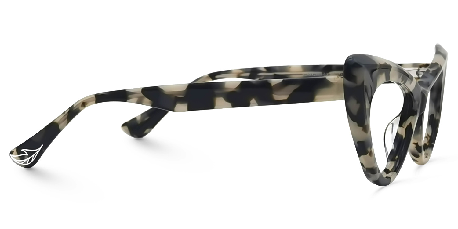 Diallo Cateye Tortoise Glasses | ZEELOOL UK2