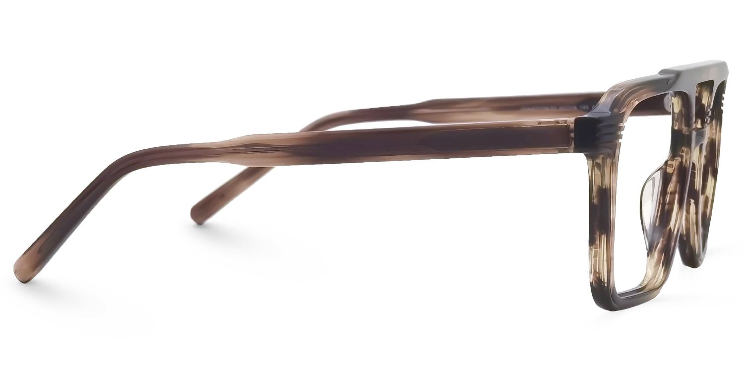 Walsh Aviator Brown Glasses | ZEELOOL UK2