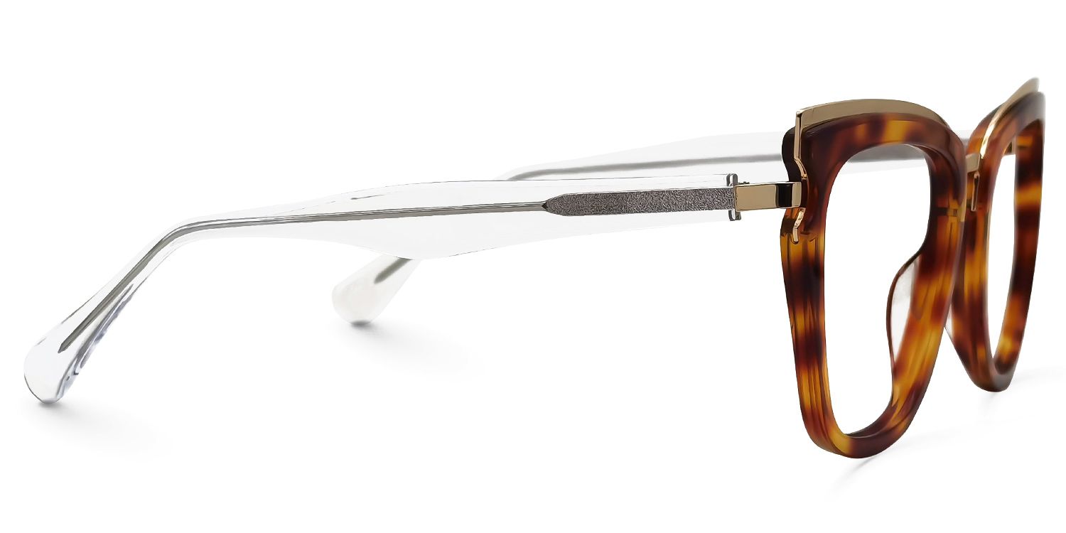Vitez Square Tortoise Glasses | ZEELOOL UK2