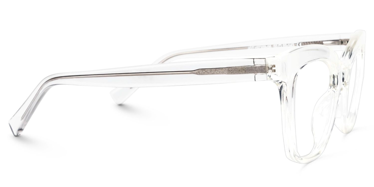 Santiago Cateye Clear Glasses | ZEELOOL UK2