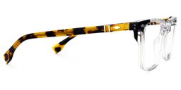 Davila Rectangle Clear Glasses2