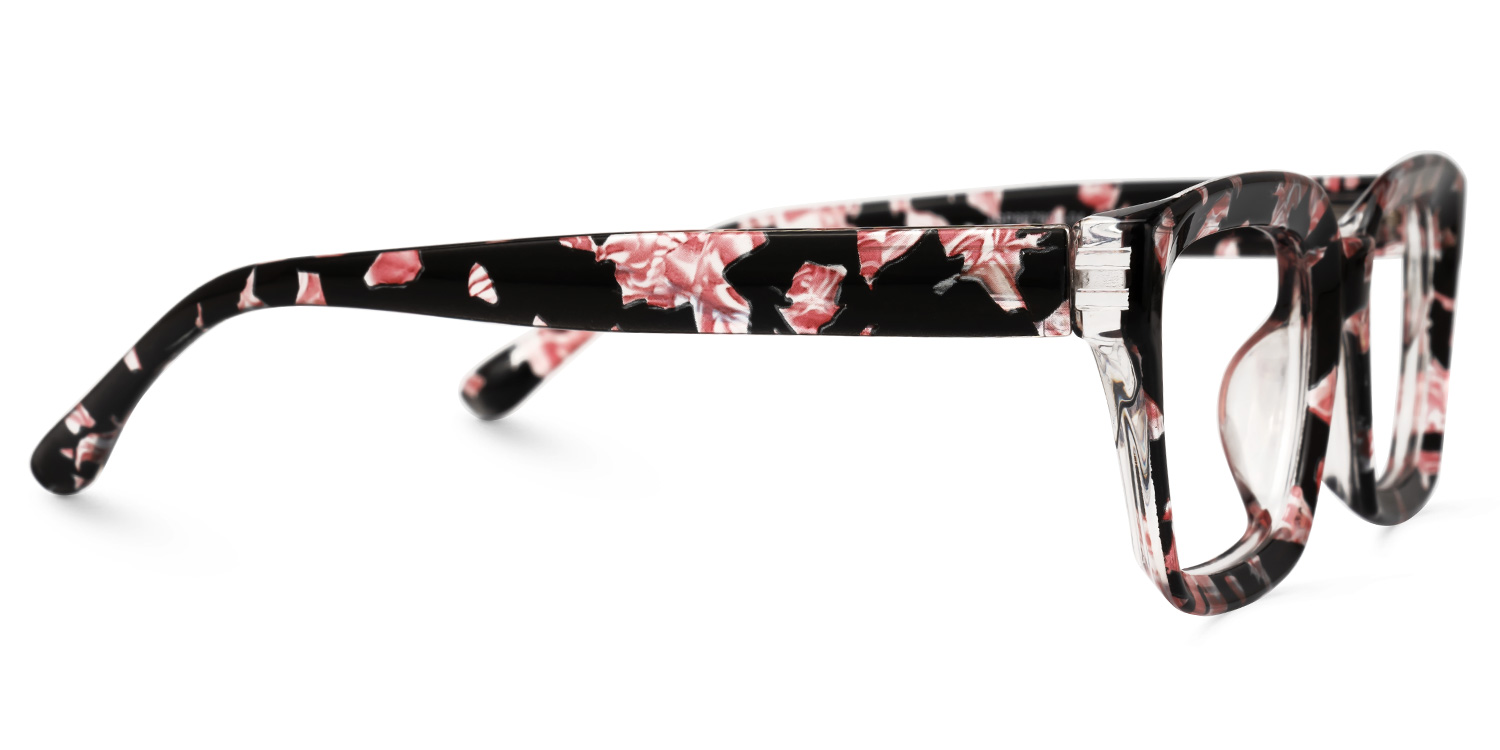 Tasfiya Rectangle Floral Glasses | ZEELOOL UK2
