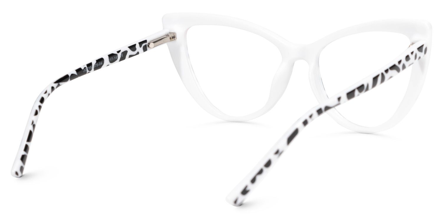 Chelsy Cateye Two-Tone Glasses | ZEELOOL UK3