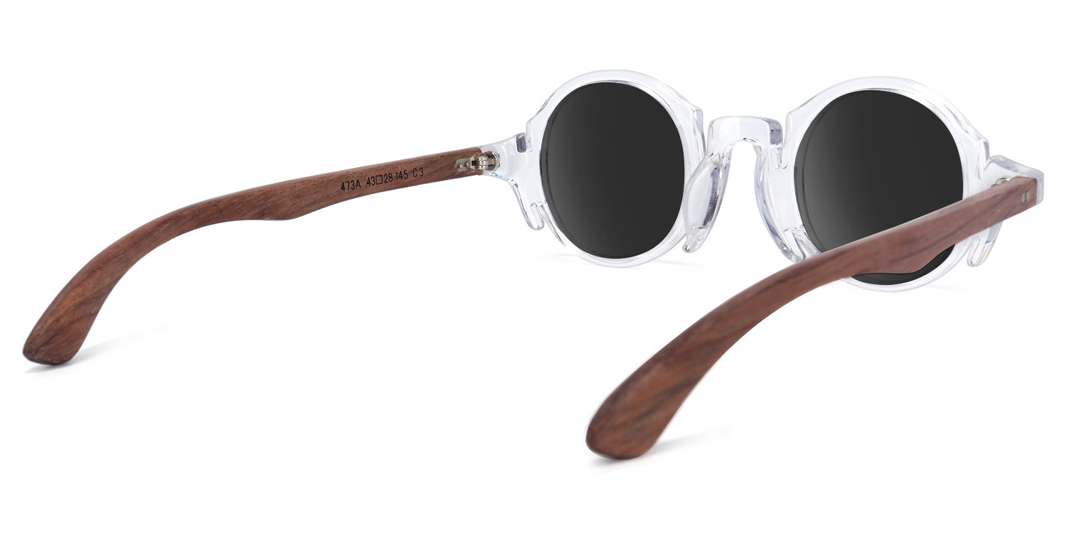 Charlie Round Crystal Sunglasses4