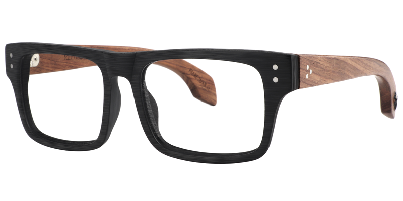 Hunk Rectangle Black Glasses2