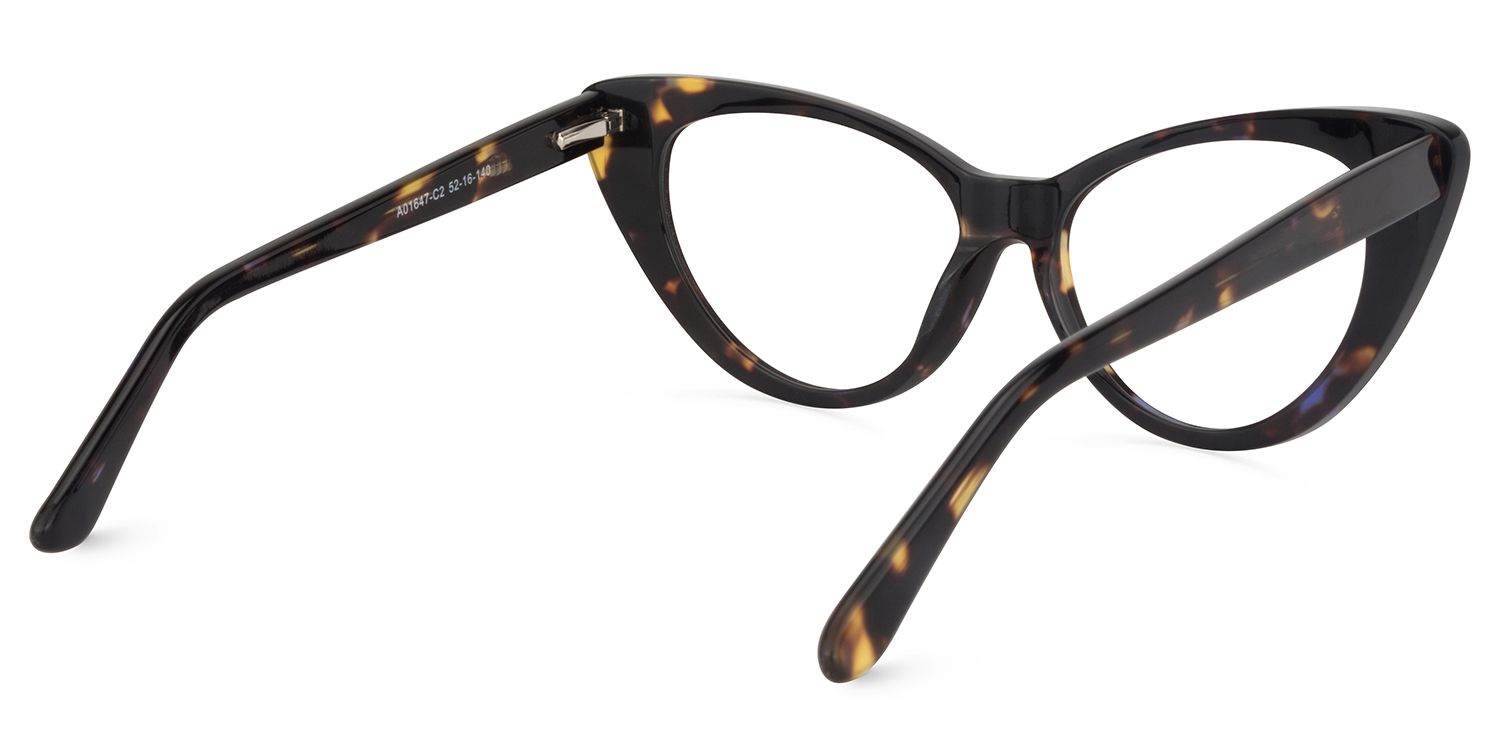 Alastair Cat eye Tortoise Glasses | ZEELOOL UK4