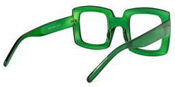 Quincey Square Green Glasses4