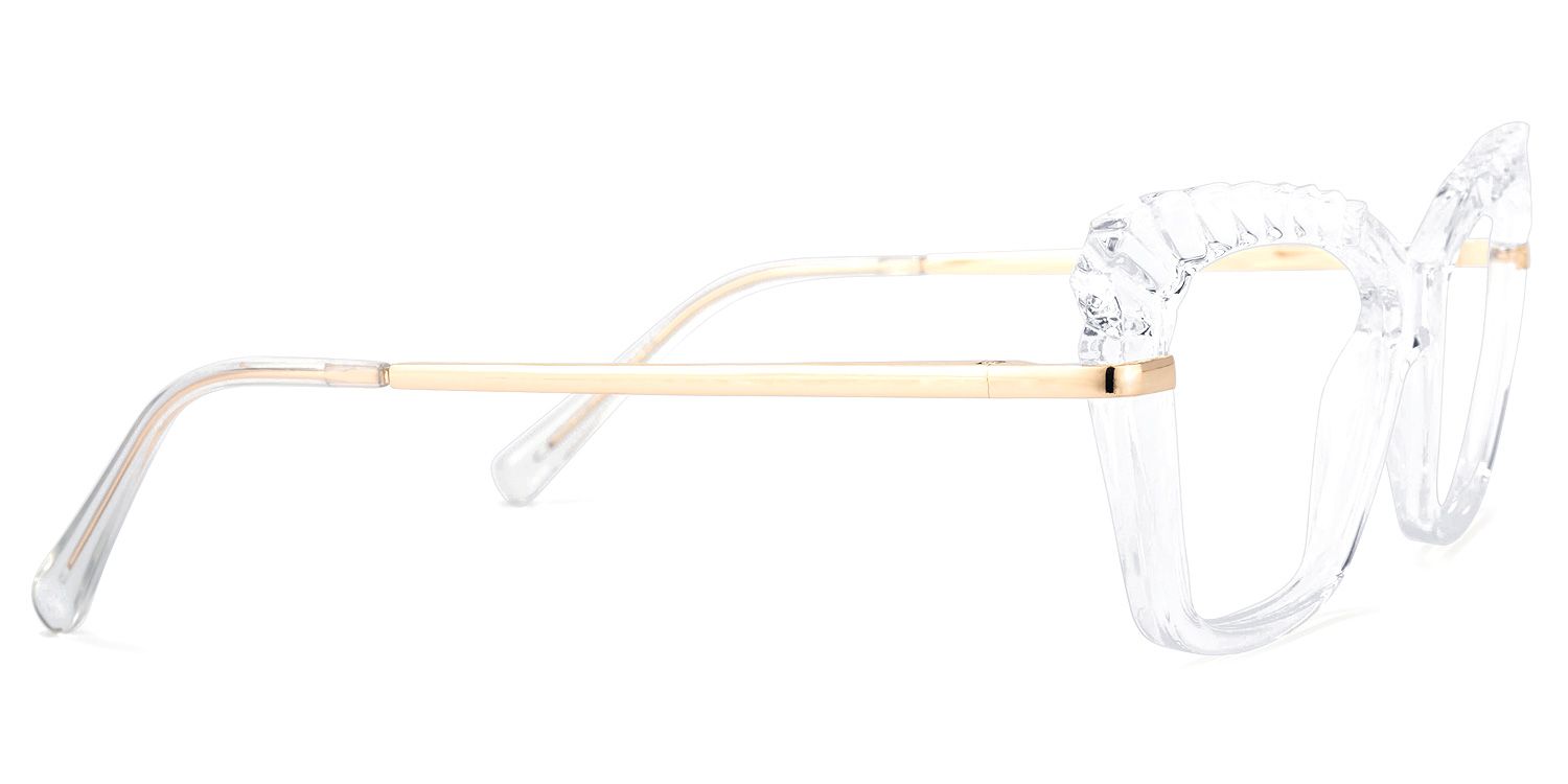 Sophie Cateye Clear Glasses | ZEELOOL UK3