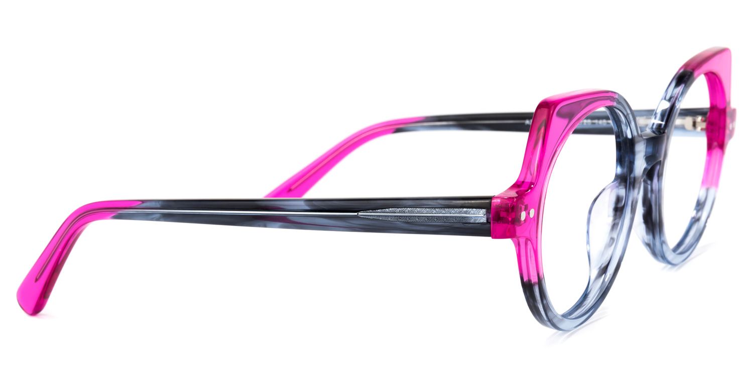 Gilbert Cateye Gray Glasses | ZEELOOL UK4