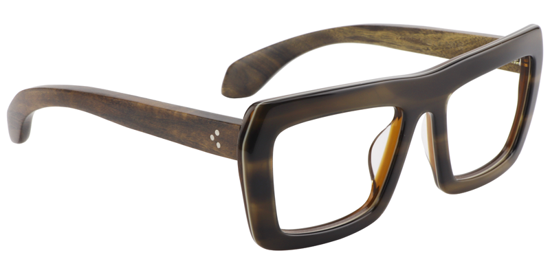 Rectangle Brown Glasses5