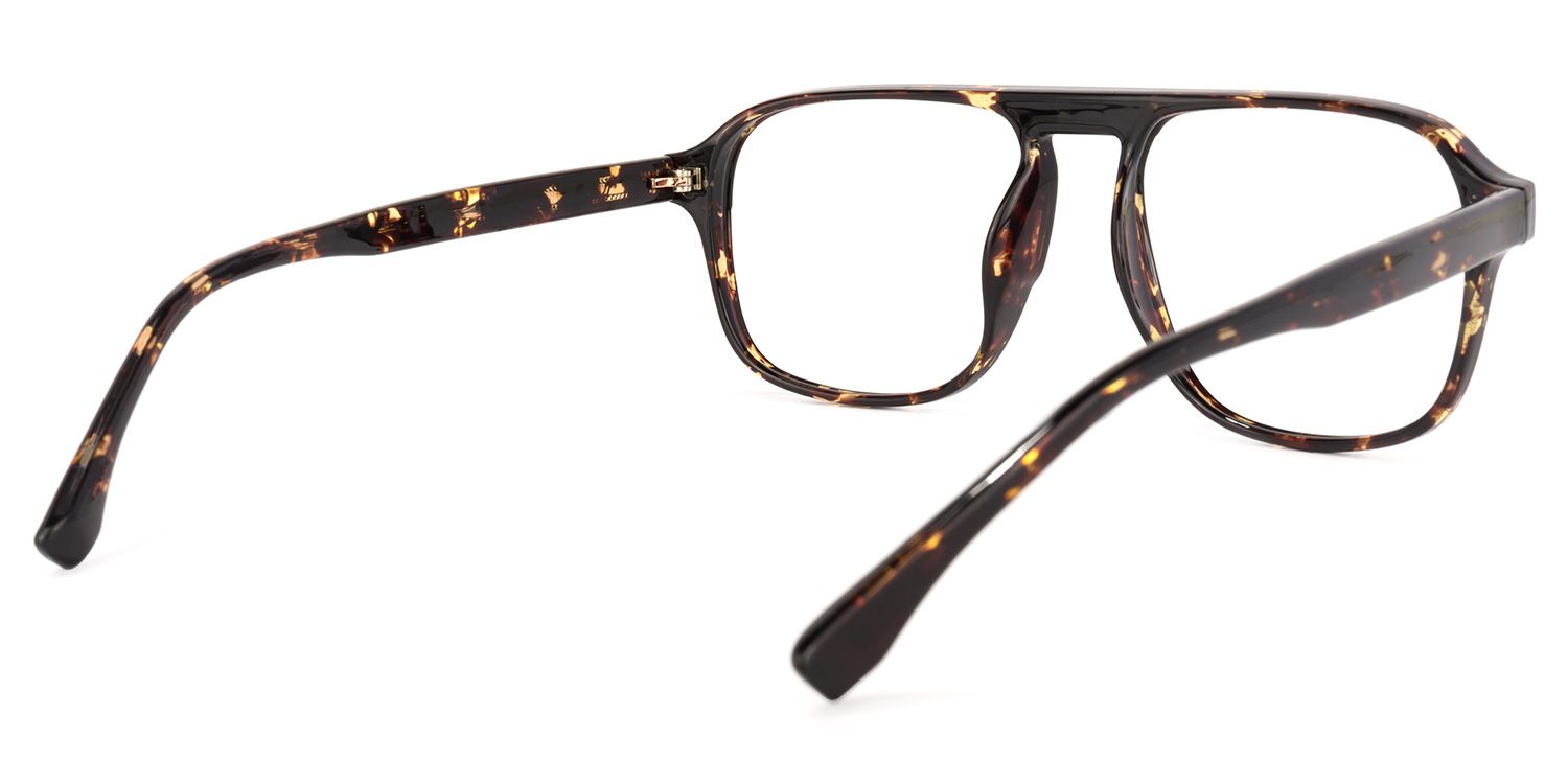 Willow Geometric Tortoise Glasses | ZEELOOL UK4