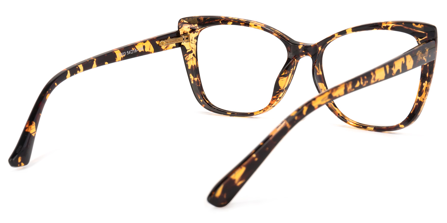 Wallace Cateye Tortoise Glasses | ZEELOOL UK4