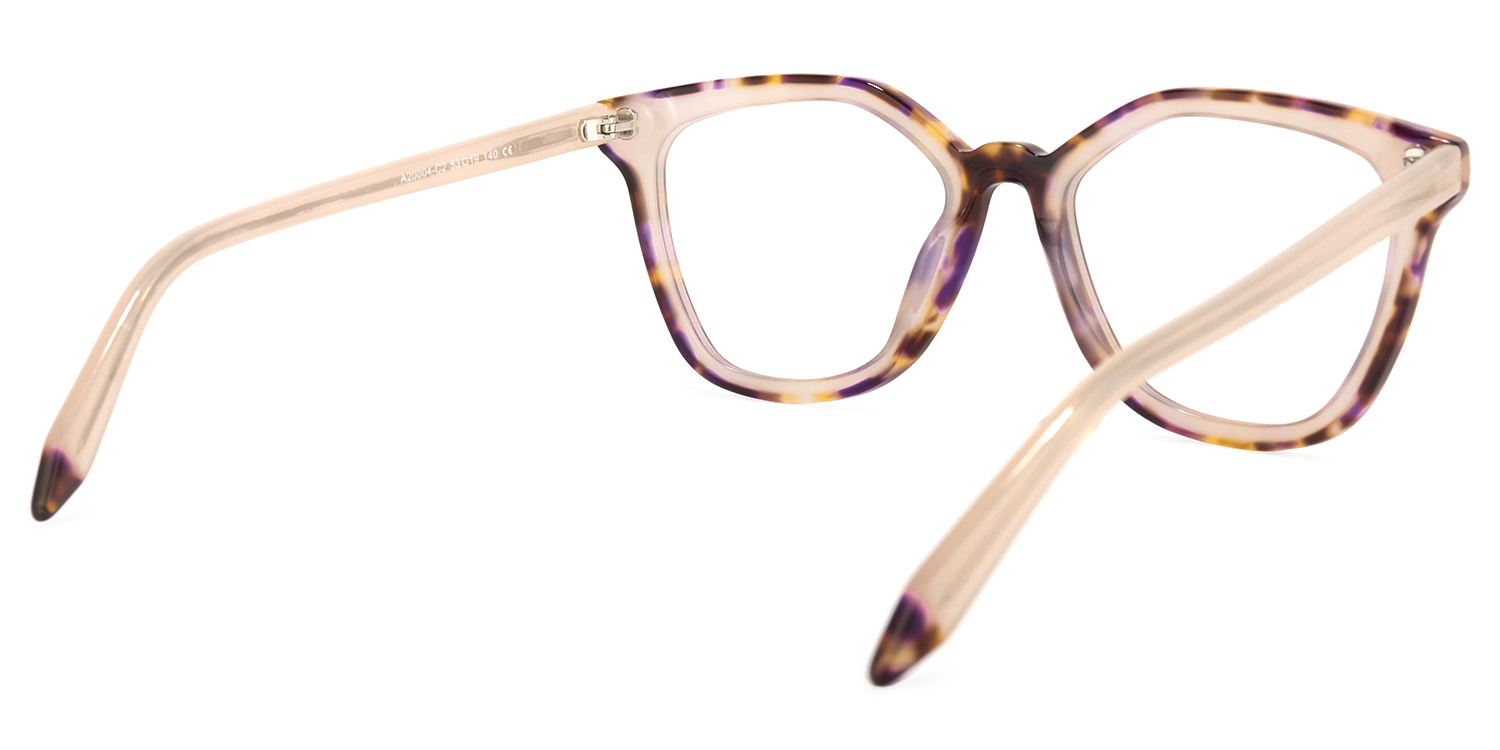Yannick Square Tortoise Glasses | ZEELOOL UK4