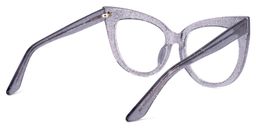 Trenton Cateye Gray Glasses4