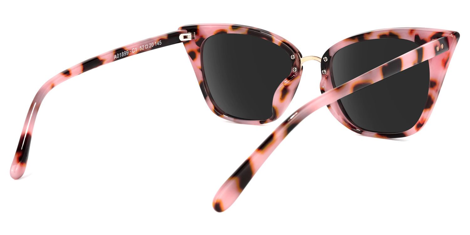 Chandrikar Cat Eye Pink-Floral Sunglasses | ZEELOOL UK4