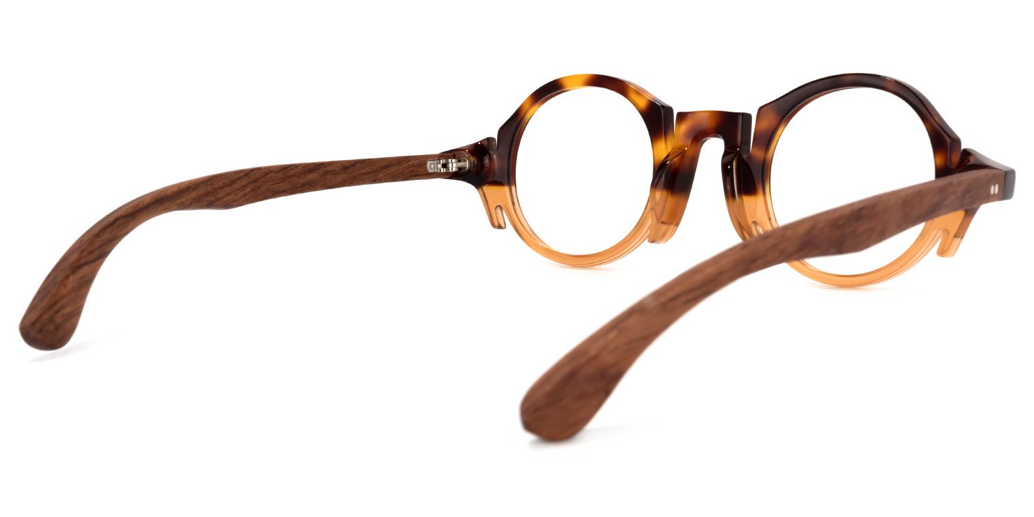 Charlie Round Tortoise Glasses | ZEELOOL UK4