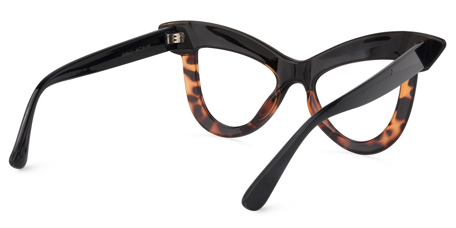 Cat Eye Tortoise Glasses | ZEELOOL UK4