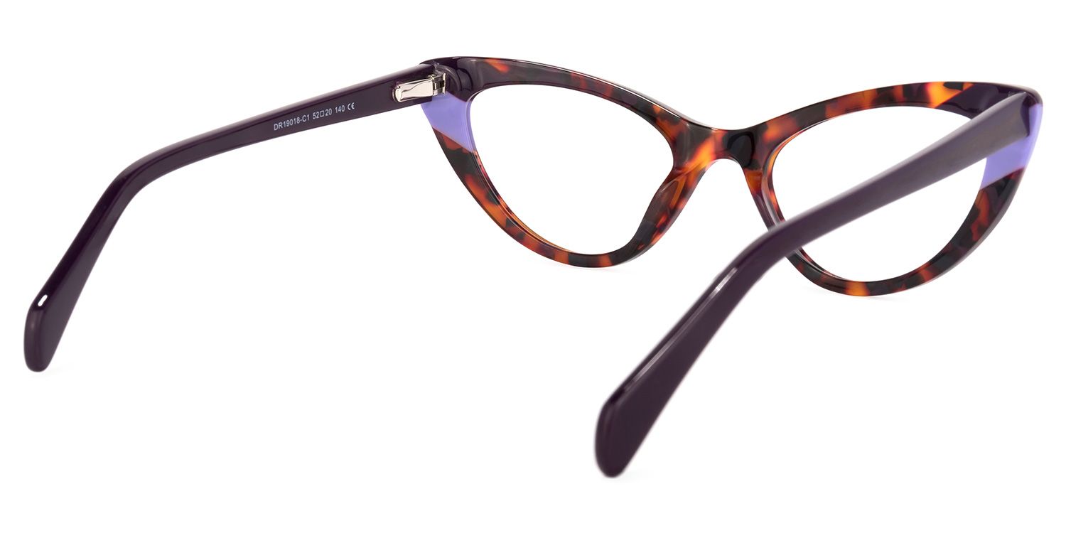 Loretta Cateye Tortoise Glasses | ZEELOOL UK4