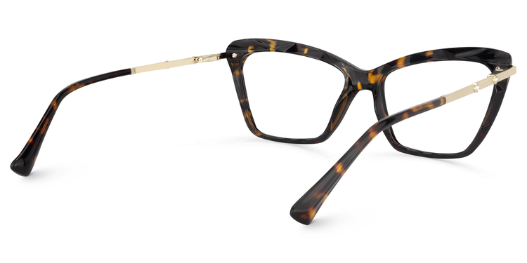 Juliet Tortoise Rectangle Glasses