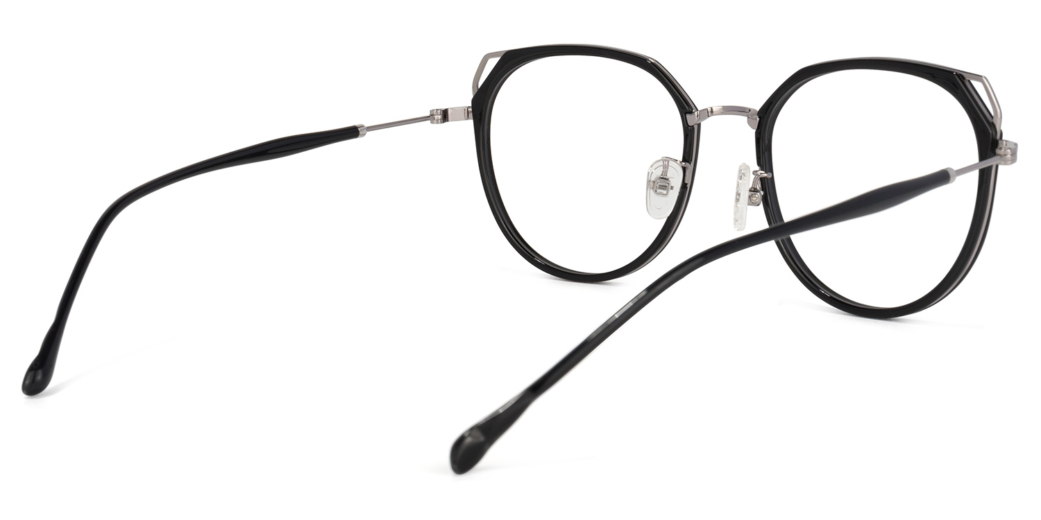 Ofelia Cateye Black Glasses4