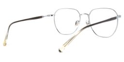 Veronica Geometric Silver Glasses4