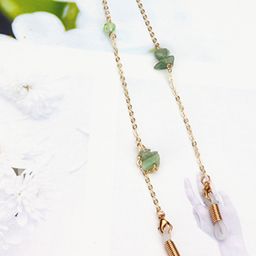 Jade Gold Eyeglasses Chain-092