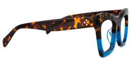 Benitez Square Blue Glasses4