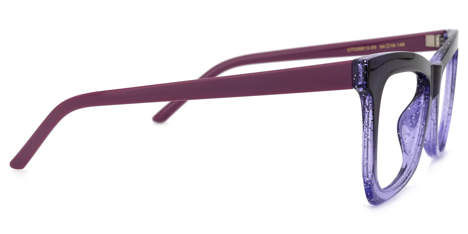 Yaritza Butterfly Purple Glasses | ZEELOOL UK2