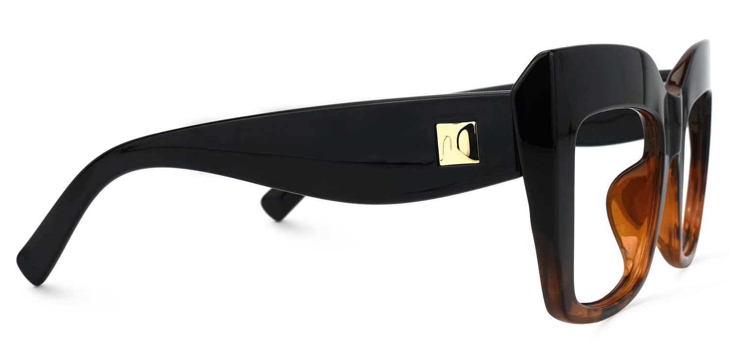 Alberta Cateye Tortoise Frame Glasses | ZEELOOL UK2