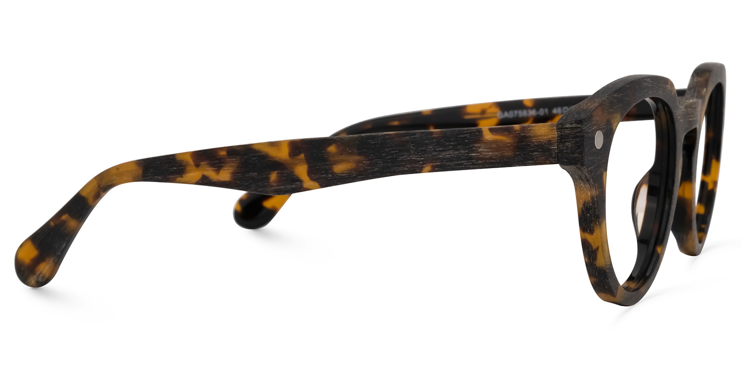 Galmore Round Tortoise Glasses | ZEELOOL UK2