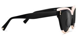Cascata Cateye Black Sunglasses2