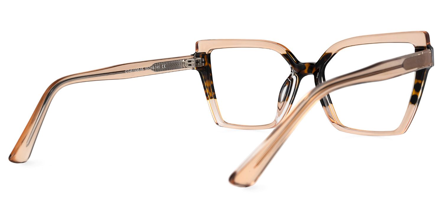 Lonnie Butterfly Beige Glasses | ZEELOOL UK3