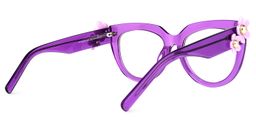 Miguel Cateye Purple Glasses3
