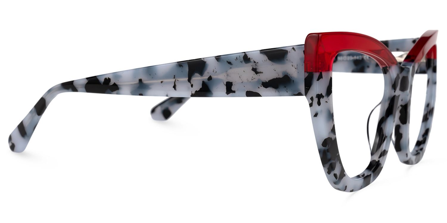 Shahdia Geometric Light-Tortoise Glasses | ZEELOOL UK2