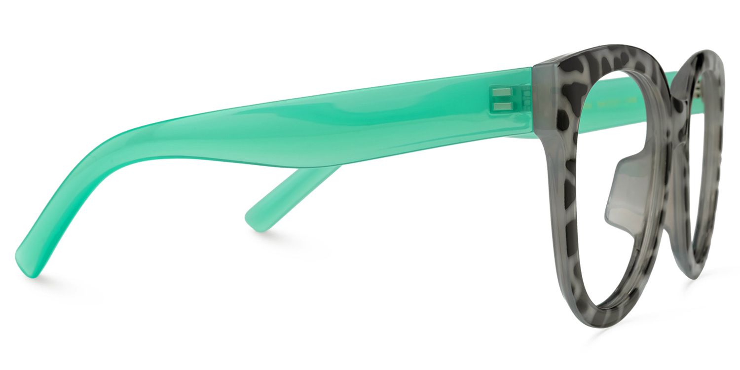 Harrell Square Light-Tortoise Glasses | ZEELOOL UK2