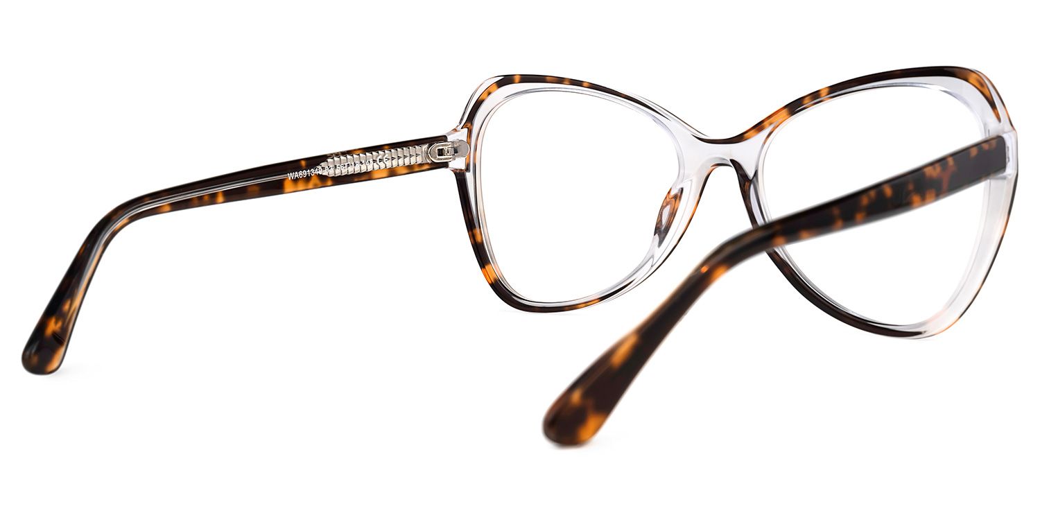 Margarita Geometric Tortoise Glasses | ZEELOOL UK3