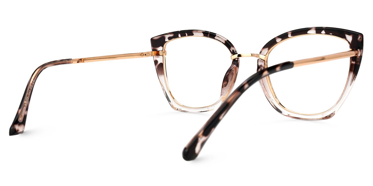 Siphe Cateye Tortoise Glasses | ZEELOOL UK3
