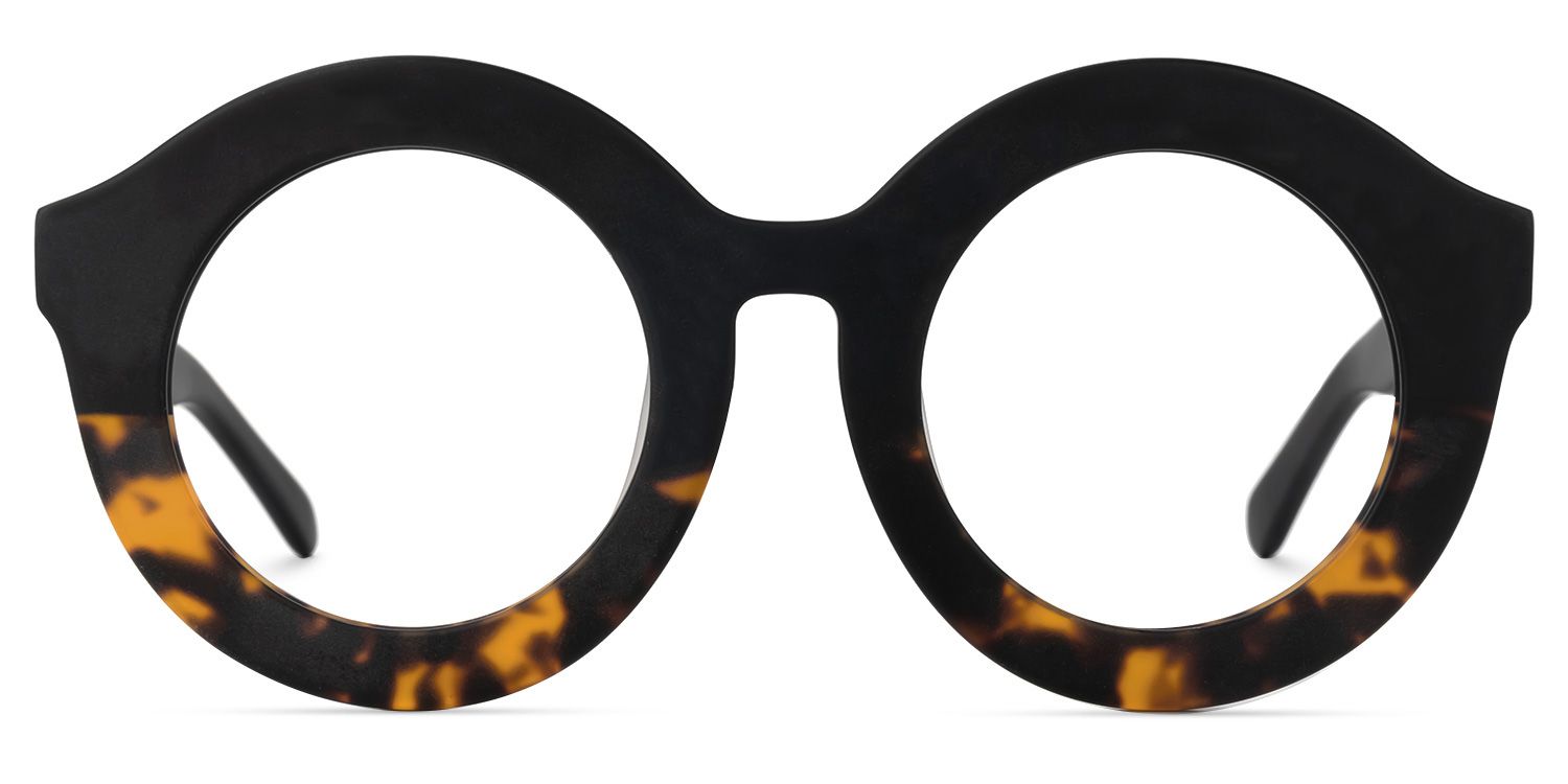 Vilmary Round Tortoise Glasses | ZEELOOL UK0
