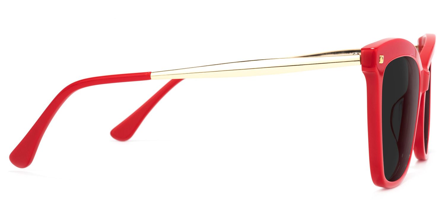 Isaebella Butterfly Red Sunglasses | ZEELOOL UK3