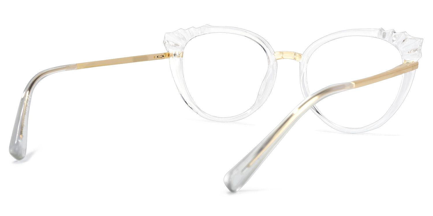 River Cateye Clear Glasses | ZEELOOL UK4